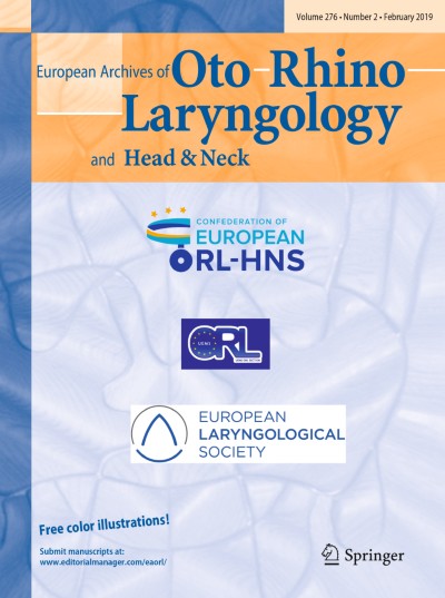 European Archives of Oto-Rhino-Laryngology 2/2019