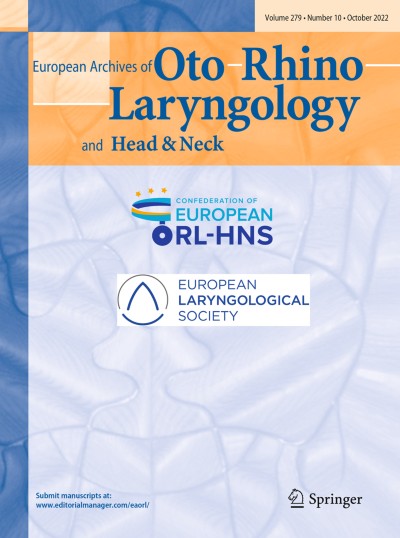 European Archives of Oto-Rhino-Laryngology 10/2022