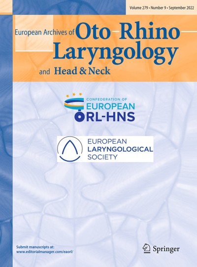 European Archives of Oto-Rhino-Laryngology 9/2022