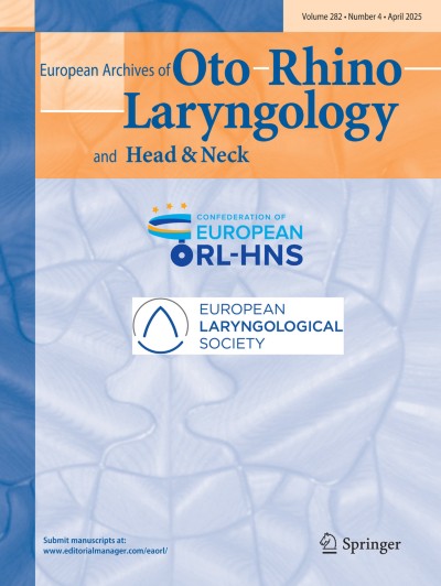 European Archives of Oto-Rhino-Laryngology 4/2025
