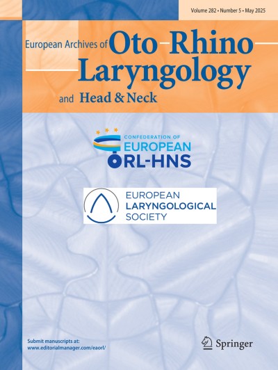European Archives of Oto-Rhino-Laryngology 5/2025