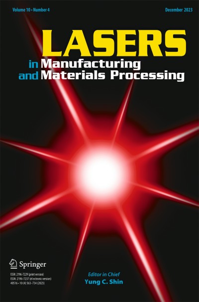 Lasers in Manufacturing and Materials Processing 4/2023