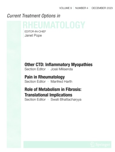 Current Treatment Options in Rheumatology 4/2023