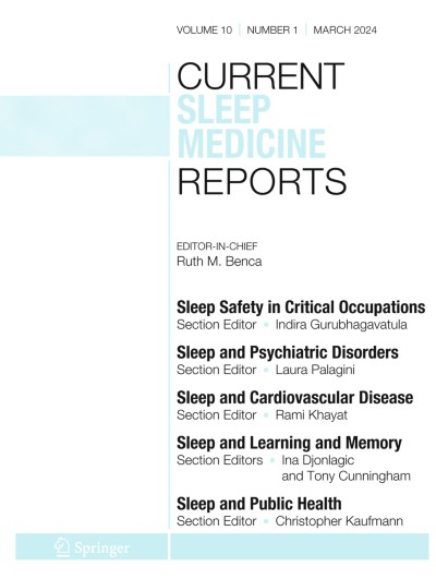 Current Sleep Medicine Reports 1/2024