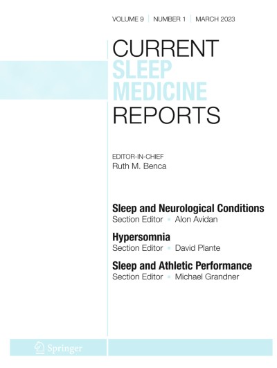 Current Sleep Medicine Reports 1/2023