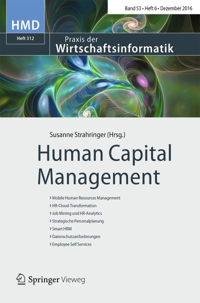 Link zu Zeitschrift HMD Praxis der Wirtschaftsinformatik