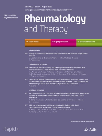 Rheumatology and Therapy 4/2025