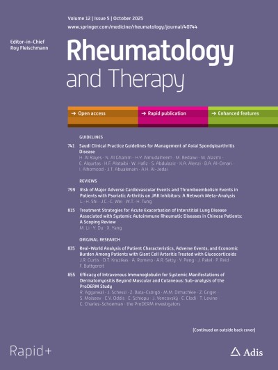 Rheumatology and Therapy 5/2025