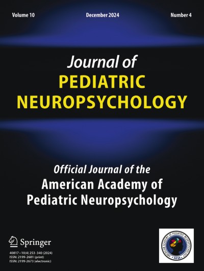 Journal of Pediatric Neuropsychology 4/2024