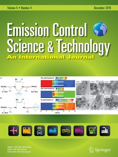 Emission Control Science and Technology 4/2019