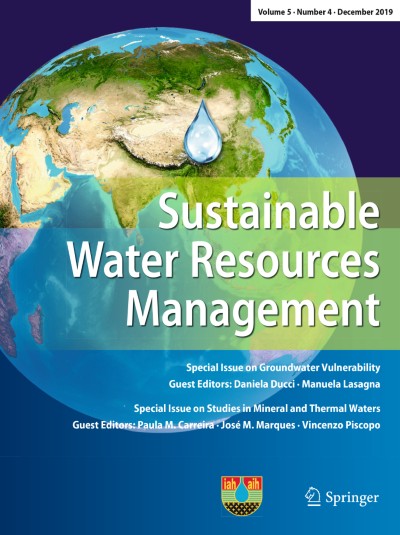 Sustainable Water Resources Management 4/2019