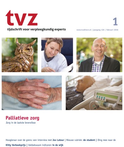 TVZ - Tijdschrift voor verpleegkundige experts 1/2016