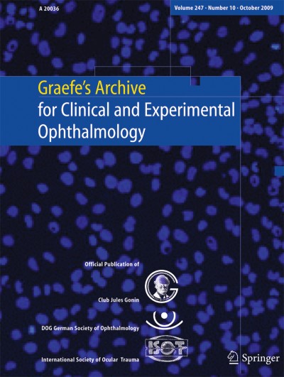 Graefe's Archive for Clinical and Experimental Ophthalmology 10/2009