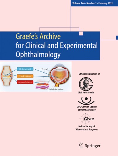 Link zu Zeitschrift Graefe's Archive for Clinical and Experimental Ophthalmology