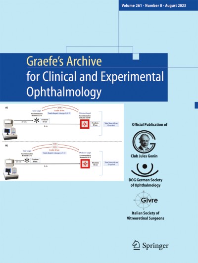 Graefe's Archive for Clinical and Experimental Ophthalmology 8/2023