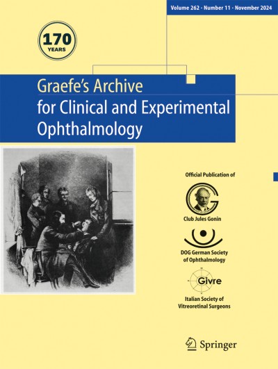 Graefe's Archive for Clinical and Experimental Ophthalmology 11/2024