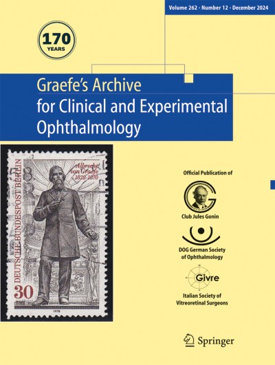 Graefe's Archive for Clinical and Experimental Ophthalmology 12/2024