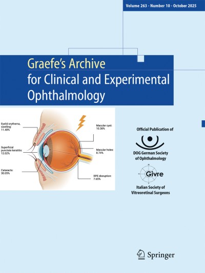 Graefe's Archive for Clinical and Experimental Ophthalmology 10/2025