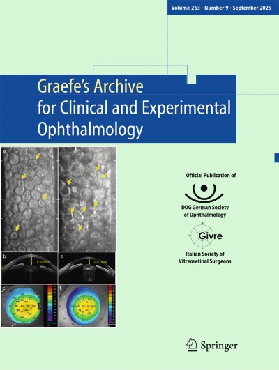 Graefe's Archive for Clinical and Experimental Ophthalmology 9/2025