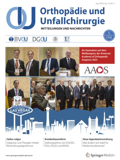 Orthopädie und Unfallchirurgie 3/2023