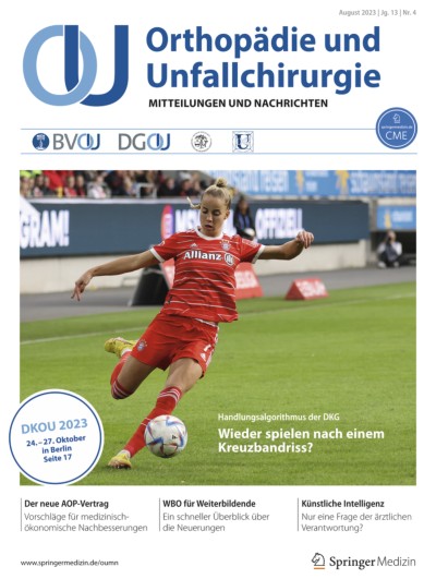 Orthopädie und Unfallchirurgie 4/2023