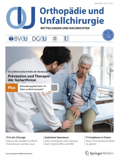 Orthopädie und Unfallchirurgie 2/2025