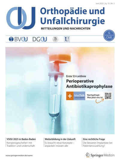 Orthopädie und Unfallchirurgie 3/2025
