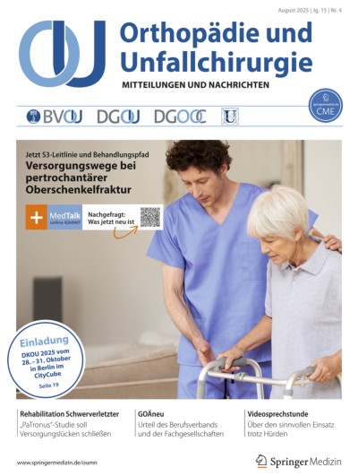 Orthopädie und Unfallchirurgie 4/2025