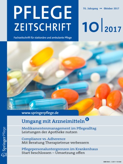 Pflegezeitschrift 10/2017