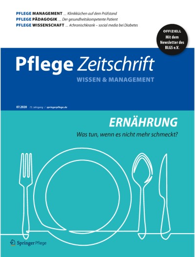 Pflegezeitschrift 7/2020