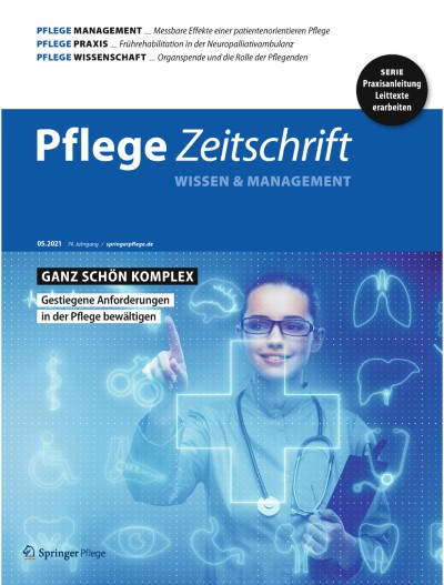 Pflegezeitschrift 5/2021