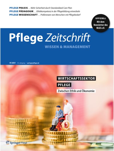 Pflegezeitschrift 7/2021