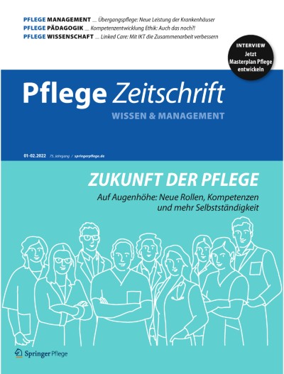 Pflegezeitschrift 1-2/2022