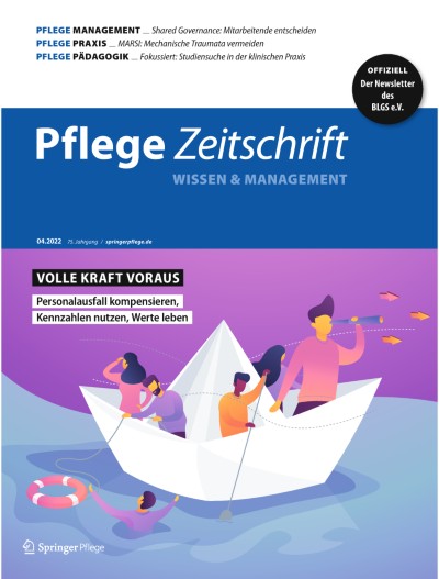 Pflegezeitschrift 4/2022