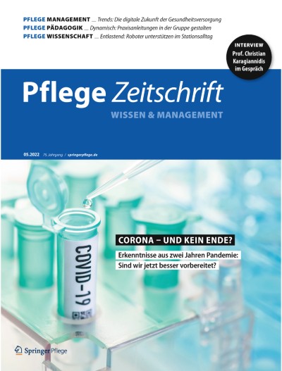 Pflegezeitschrift 5/2022