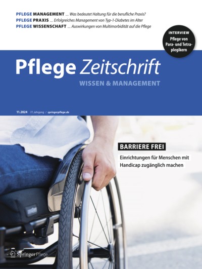 Pflegezeitschrift 11/2024