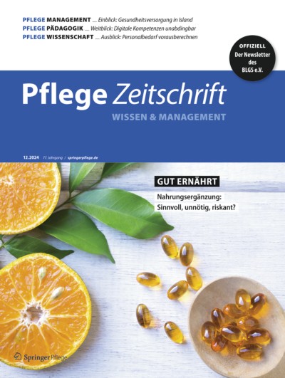 Pflegezeitschrift 12/2024
