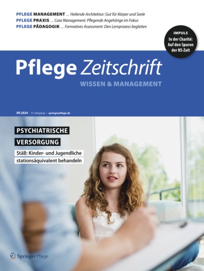 Pflegezeitschrift 9/2024