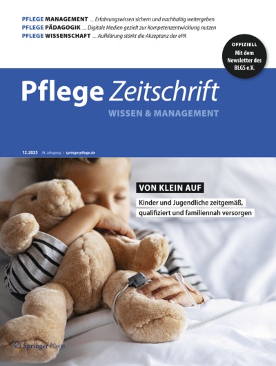 Pflegezeitschrift 12/2025