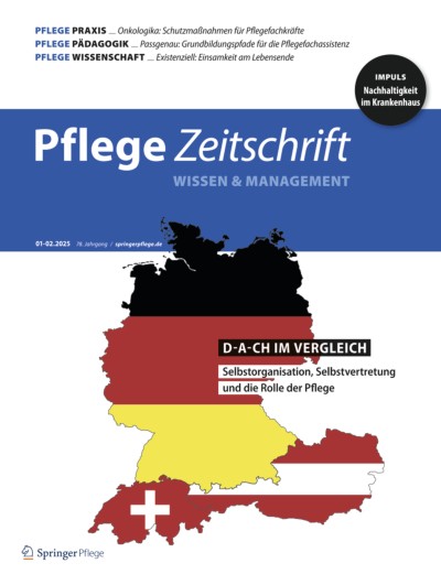 Pflegezeitschrift 1-2/2025