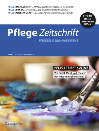 Pflegezeitschrift 7/2025