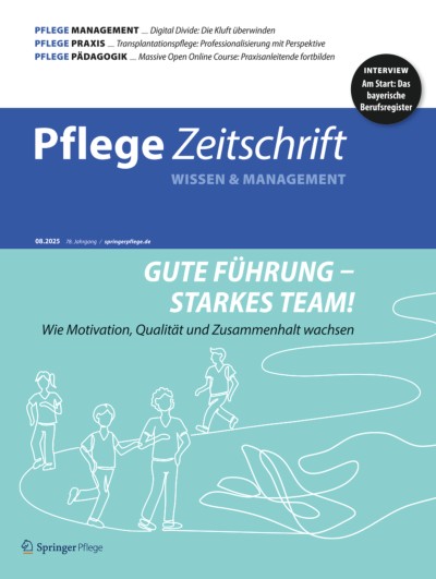 Pflegezeitschrift 8/2025