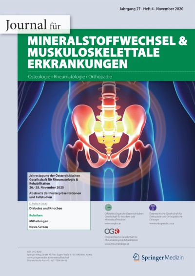 Link zu Zeitschrift Journal für Mineralstoffwechsel & Muskuloskelettale Erkrankungen