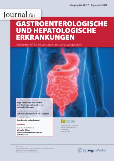 Link zu Zeitschrift Journal für Gastroenterologische und Hepatologische Erkrankungen