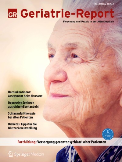 Link zu Zeitschrift Geriatrie-Report
