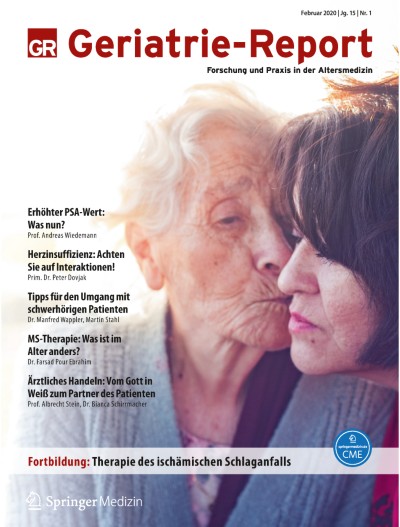 Geriatrie-Report 1/2020