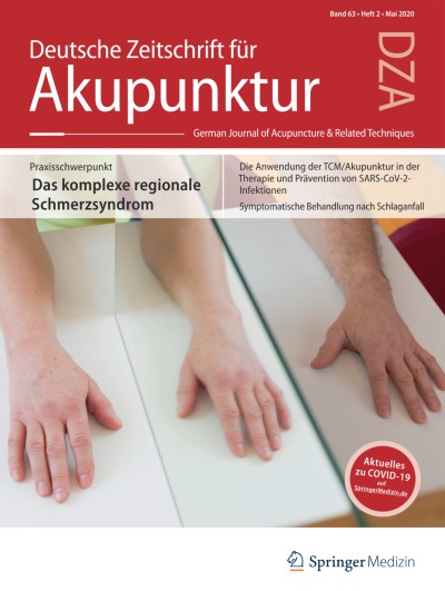 Link zu Zeitschrift Deutsche Zeitschrift für Akupunktur