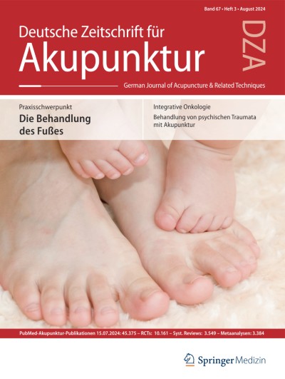 Deutsche Zeitschrift für Akupunktur 3/2024