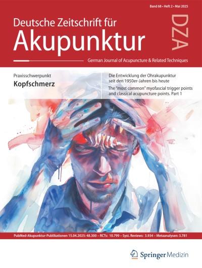 Deutsche Zeitschrift für Akupunktur 2/2025