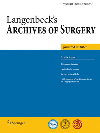 Link zu Zeitschrift Langenbeck's Archives of Surgery